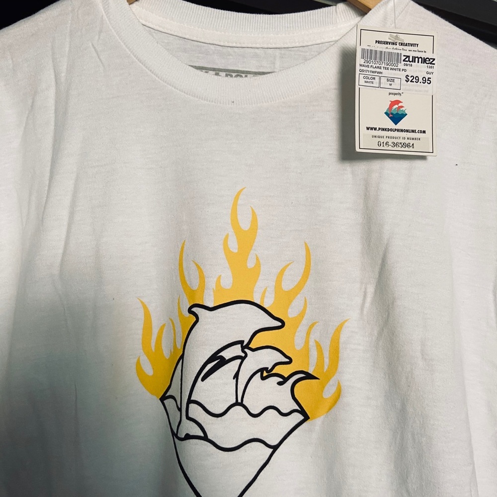 Pink dolphin tee - Picture 2 of 6